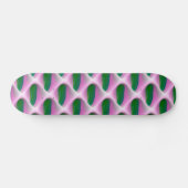 abstraktes Grün Skateboard (Horizontal)