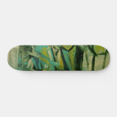 Abstraktes Grün Skateboard (Horizontal)