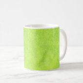 Abstraktes Grünbuch Kaffeetasse (VorderseiteRechts)