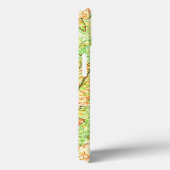 Abstraktes grünes Ackerblatt auf zerkratztem Boden Case-Mate iPhone Hülle (Rückseite / Rechts)