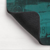 Abstraktes grünes Auto Mousepad (Ecke)