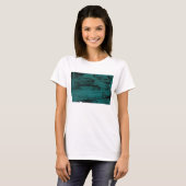 Abstraktes grünes Auto T-Shirt (Vorne ganz)