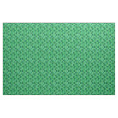 Abstraktes grünes Blätter geometrisches Muster Stoff (Yard (91,4 cm))