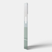 Abstraktes Grünes Gebirge Wasserfarbenwelt Landsch Case-Mate iPhone Hülle (Rückseite / Rechts)