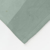 Abstraktes Grünes Gebirge Wasserfarbenwelt Landsch Fleecedecke (Ecke)