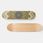 Abstraktes grünes Skateboard (Horizontal)