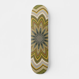 Abstraktes grünes Skateboard