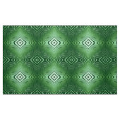 abstraktes grünes Strudelmuster Stoff (Fat Quarter (45,7 x 55,9 cm))