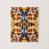 Abstraktes Grunge-Graffiti-Muster Puzzle (Vertikal)
