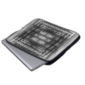 abstraktes Grunge-Hintergrund-Muster abstrakt, alt Laptopschutzhülle (Vorne Knopf)