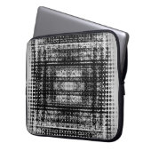 abstraktes Grunge-Hintergrund-Muster abstrakt, alt Laptopschutzhülle (Vorderseite Links)