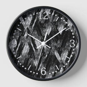 Abstraktes Grunge-Muster. Uhr