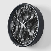 Abstraktes Grunge-Muster. Uhr (Winkel)