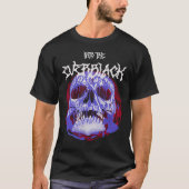 Abstraktes Grunge-Schädelblütler | T-Shirt (Vorderseite)