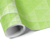 Abstraktes Grünmuster Geschenkpapier (Rolleneckpunkt)