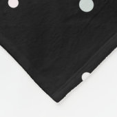 Abstraktes Halbton-Hintergrundmuster. Geometrische Fleecedecke (Ecke)