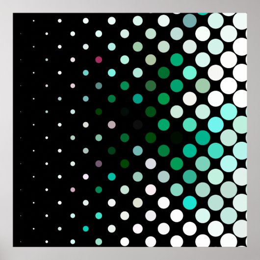 Abstraktes Halbton-Hintergrundmuster. Geometrische Poster (Vorne)