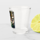 Abstraktes Halloween-Cocktail-Party Schnapsglas (Rechts)