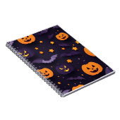 Abstraktes Halloween-Design Notizblock (Rechte Seite)