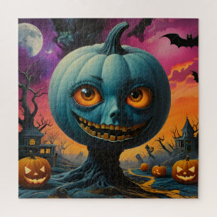 Abstraktes Halloween-Design Puzzle