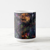 Abstraktes Halloween Kaffeetasse (Mittel)