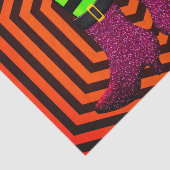 Abstraktes Halloween-Tissue Seidenpapier (Ausschnitt)