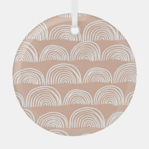 Abstraktes handgezeichnet nahtloses Muster. Ornament Aus Glas