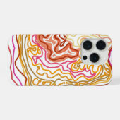 Abstraktes Handyhülle iPhone Hülle (Rückseite (Horizontal))