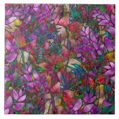 Abstraktes Hartglas aus Hartglas Fliese (Vorderseite)