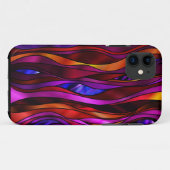 Abstraktes Hartglas Case-Mate iPhone Hülle (Rückseite (Horizontal))