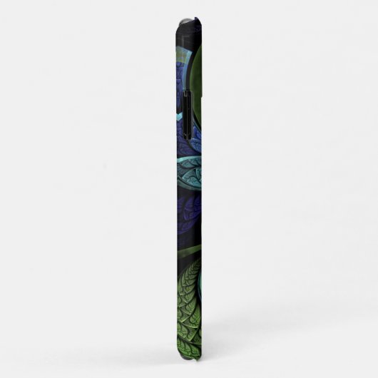 Abstraktes Hartglas La Chanteuse IV Case-Mate iPhone Hülle (Hinten/Rechts)