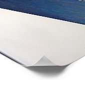 Abstraktes Hartglas Poster (Ecke)