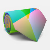 Abstraktes helles krawatte (Gerollt)