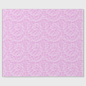 Abstraktes, hellrosa Musterpapier Geschenkpapier (Flach)