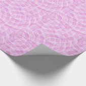 Abstraktes, hellrosa Musterpapier Geschenkpapier (Ecke)