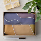 abstraktes Herbstpapier Seidenpapier (Geschenk)