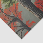 Abstraktes Herbstwald Seidenpapier (Ausschnitt)