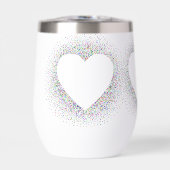 Abstraktes Herz (Vorderseite)