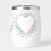 Abstraktes Herz (Rückseite)