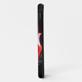 Abstraktes Herz brennt Case-Mate iPhone Hülle (Hinten/Links)