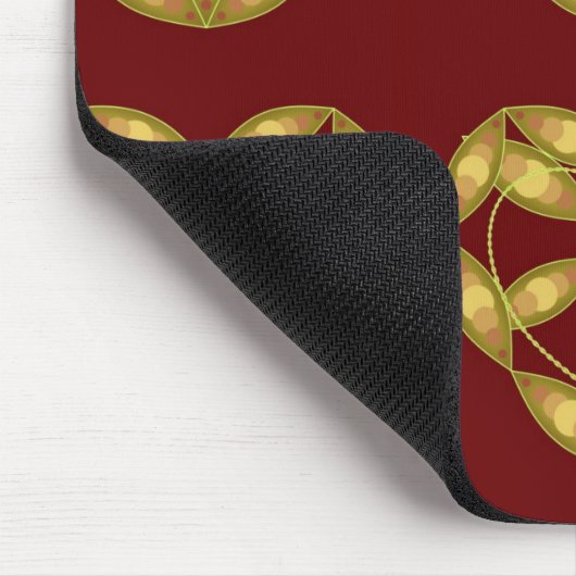 Abstraktes Herz Mousepad (Ecke)