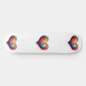 Abstraktes Herz Skateboard (Horizontal)