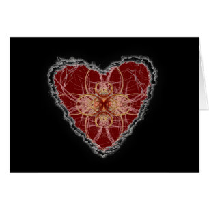 Abstraktes Herz Valentine Liebe