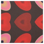 Abstraktes Herzmuster Stoff (Muster)