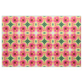 Abstraktes Hibiskus-Kaleidoskop Stoff (Fat Quarter (45,7 x 55,9 cm))