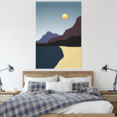 Abstraktes Hintergrundbild Leinwanddruck (Insitu (Schlafzimmer))