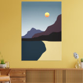 Abstraktes Hintergrundbild Leinwanddruck (Insitu (Wohnzimmer))