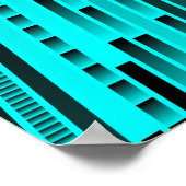 abstraktes Hintergrundbild Poster (Ecke)