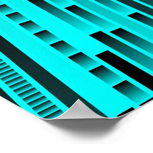 abstraktes Hintergrundbild Poster (Ecke)