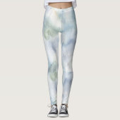 Abstraktes Hintergrundpapier Leggings (Vorderseite)